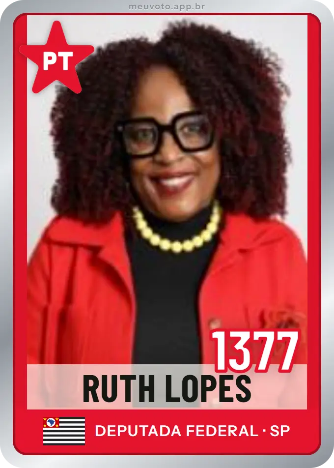 Carta de Ruth Lopes, número 1377, PT