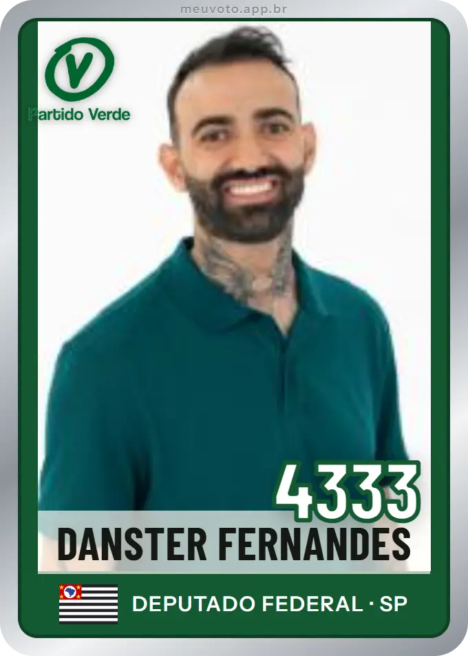Carta de Danster Fernandes, número 4333, PV