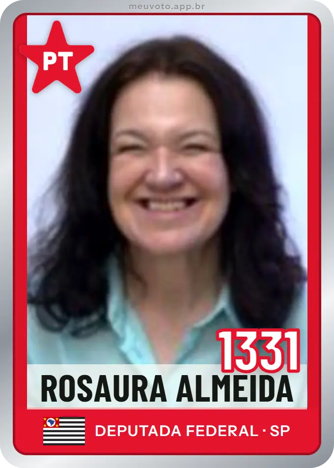 Carta de Rosaura Almeida, número 1331, PT