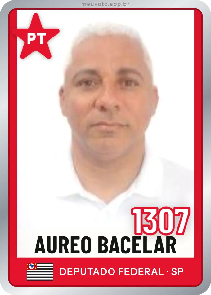 Carta de Aureo Bacelar, número 1307, PT