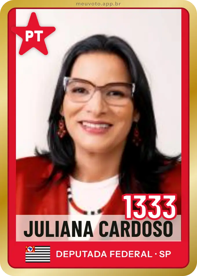 Carta de Juliana Cardoso, número 1333, PT