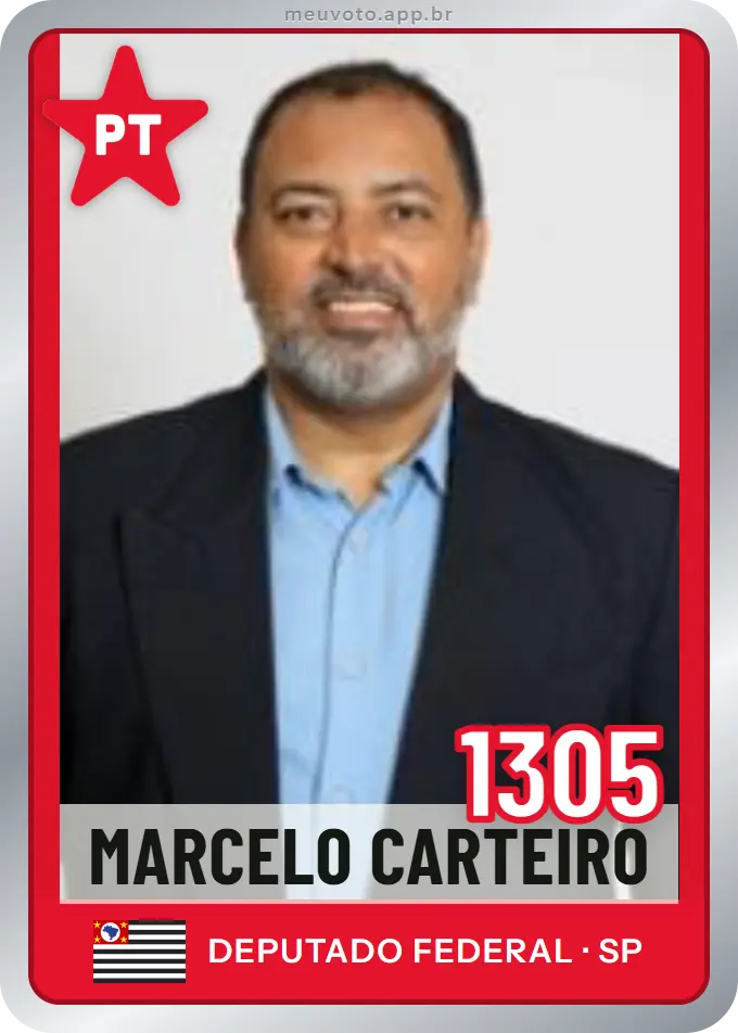 Carta de Marcelo Carteiro, número 1305, PT