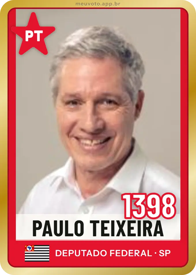 Carta de Paulo Teixeira, número 1398, PT