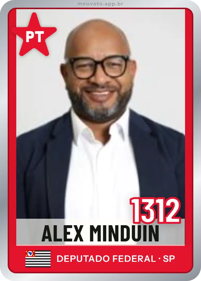 Carta de Alex Minduin, número 1312, PT