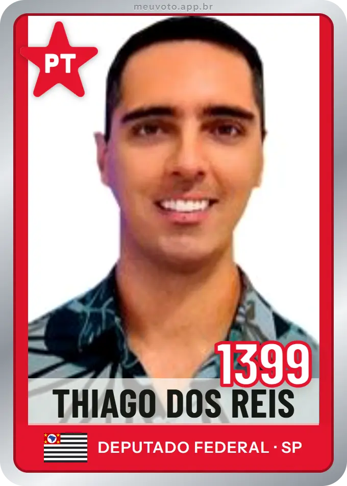 Carta de Thiago dos Reis, número 1399, PT
