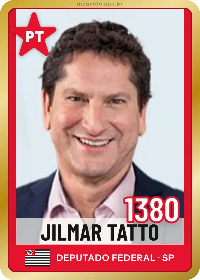 Carta de Jilmar Tatto, número 1380, PT