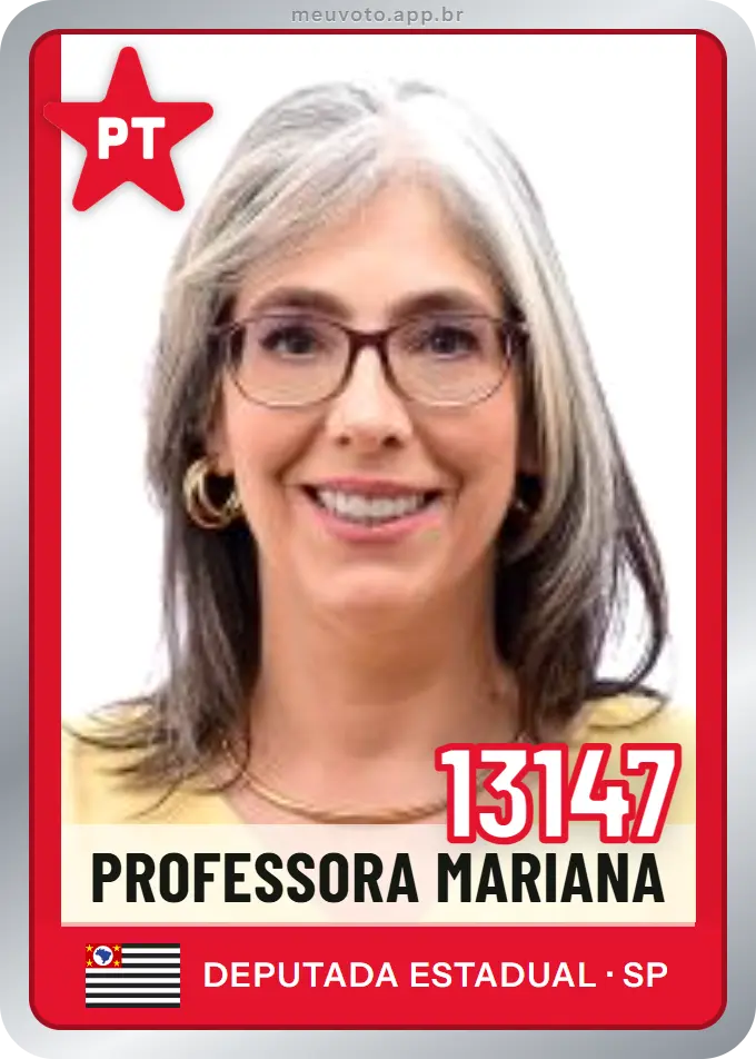 Carta de Professora Mariana, número 13147, PT