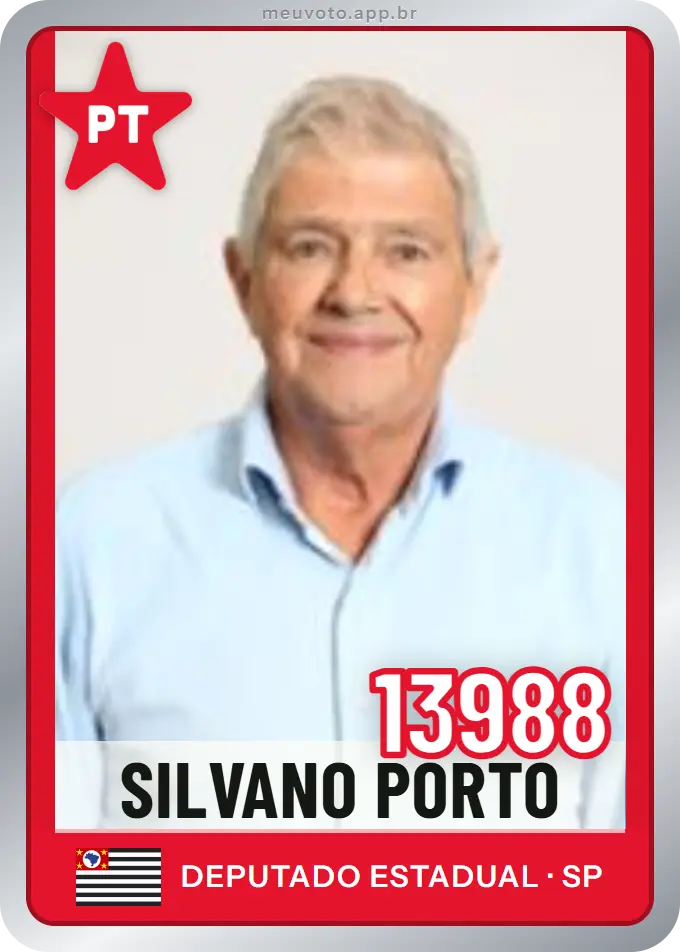 Carta de Silvano Porto, número 13988, PT