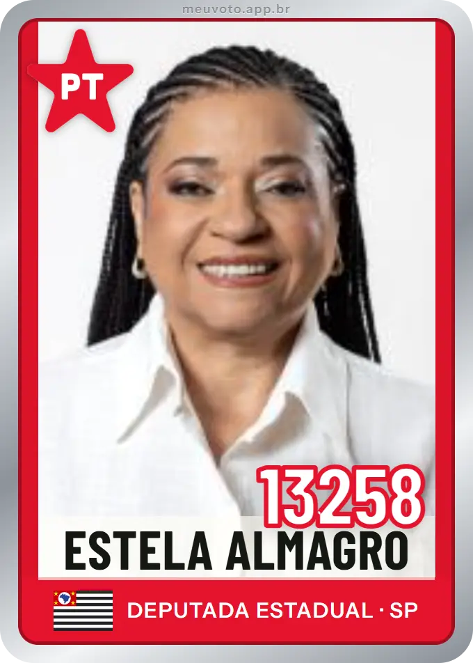 Carta de Estela Almagro, número 13258, PT