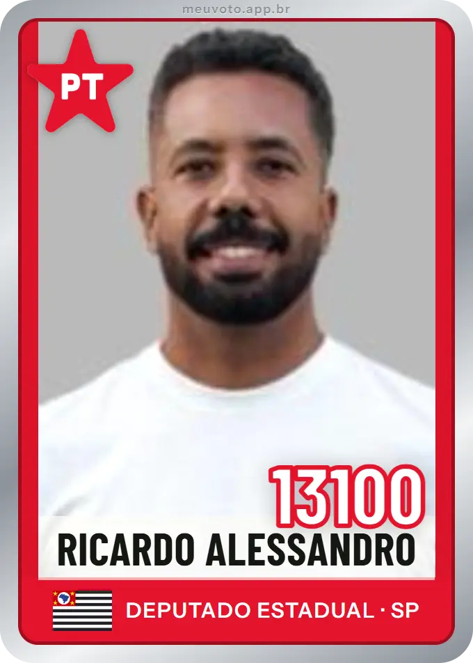 Carta de Ricardo Alessandro, número 13100, PT