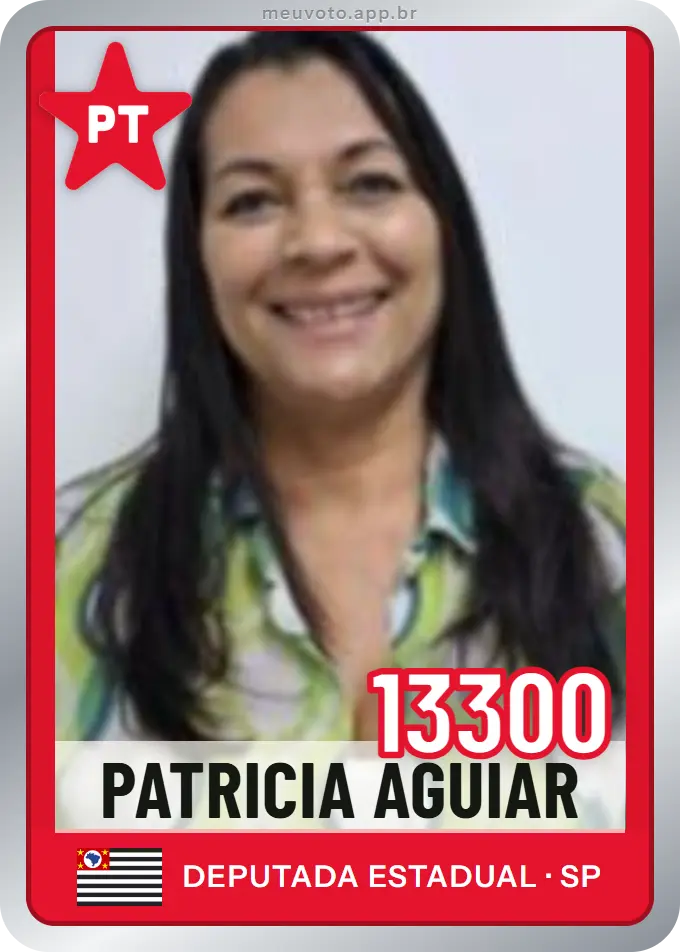 Carta de Patricia Aguiar, número 13300, PT