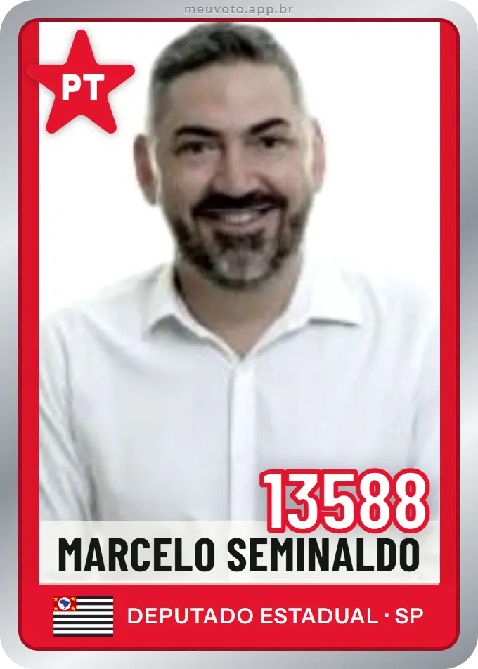 Carta de Marcelo Seminaldo, número 13588, PT