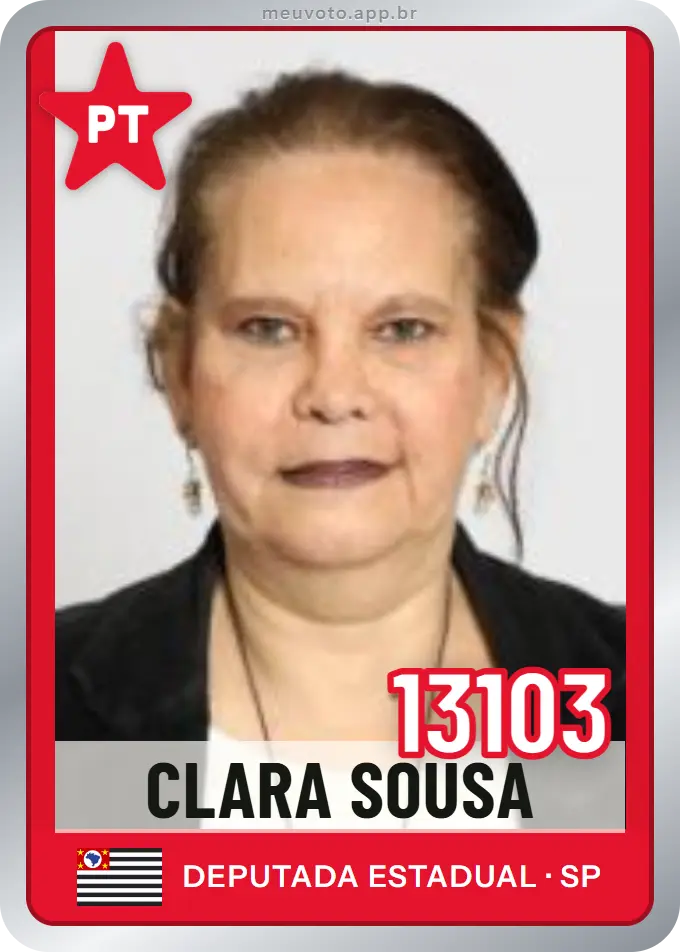Carta de Clara Sousa, número 13103, PT