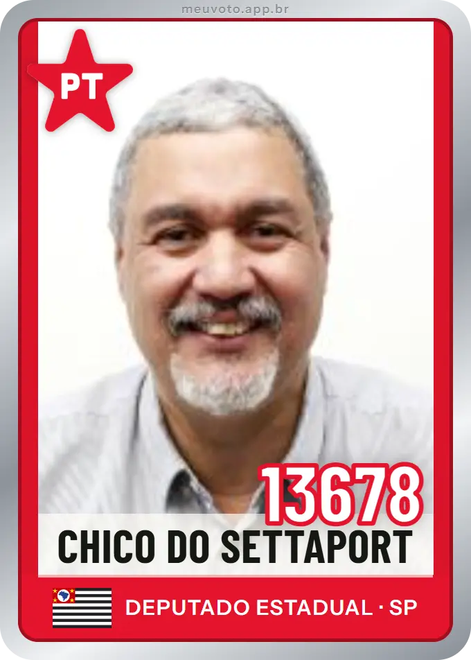 Carta de Chico do Settaport, número 13678, PT