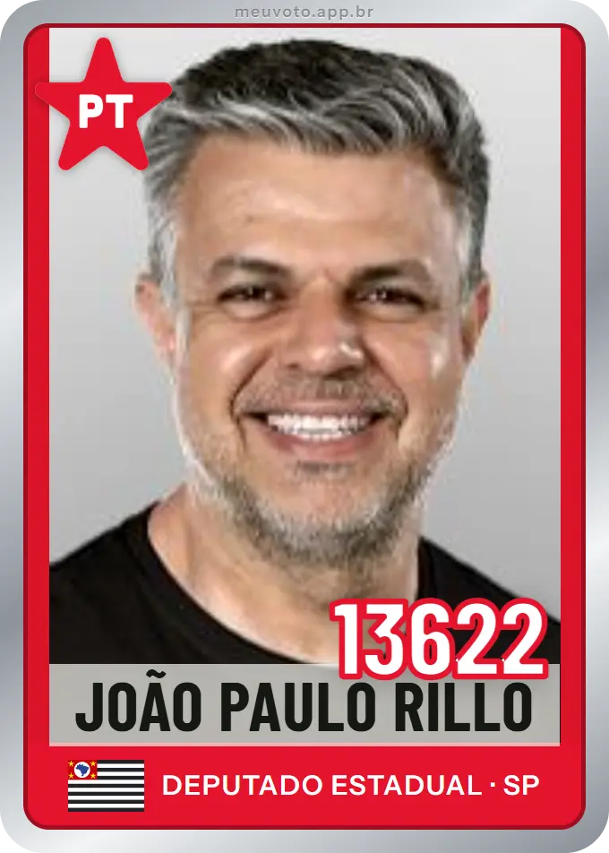 Carta de João Paulo Rillo, número 13622, PT
