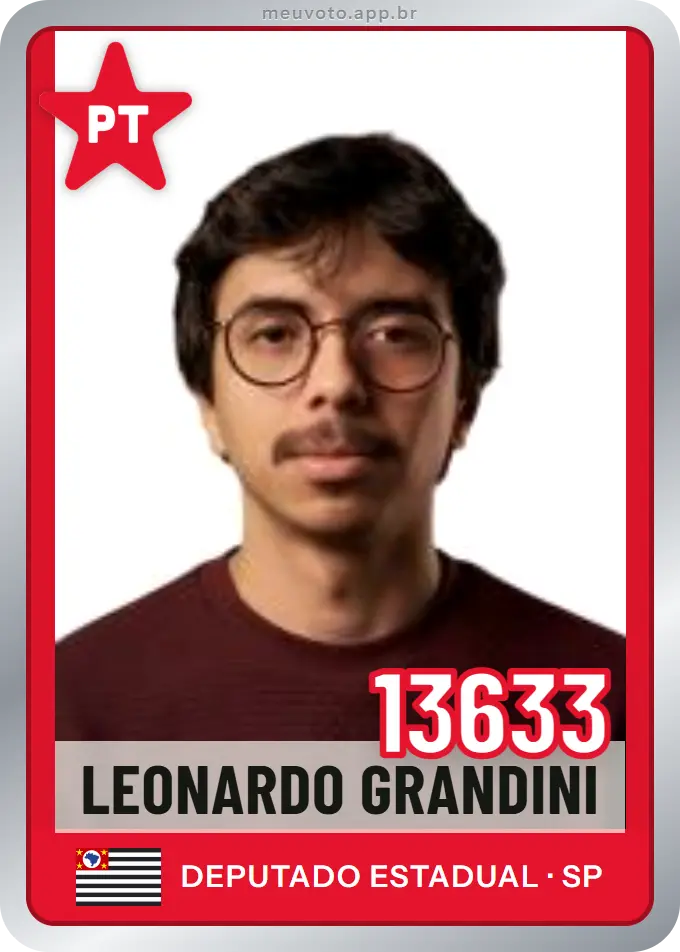 Carta de Leonardo Grandini, número 13633, PT