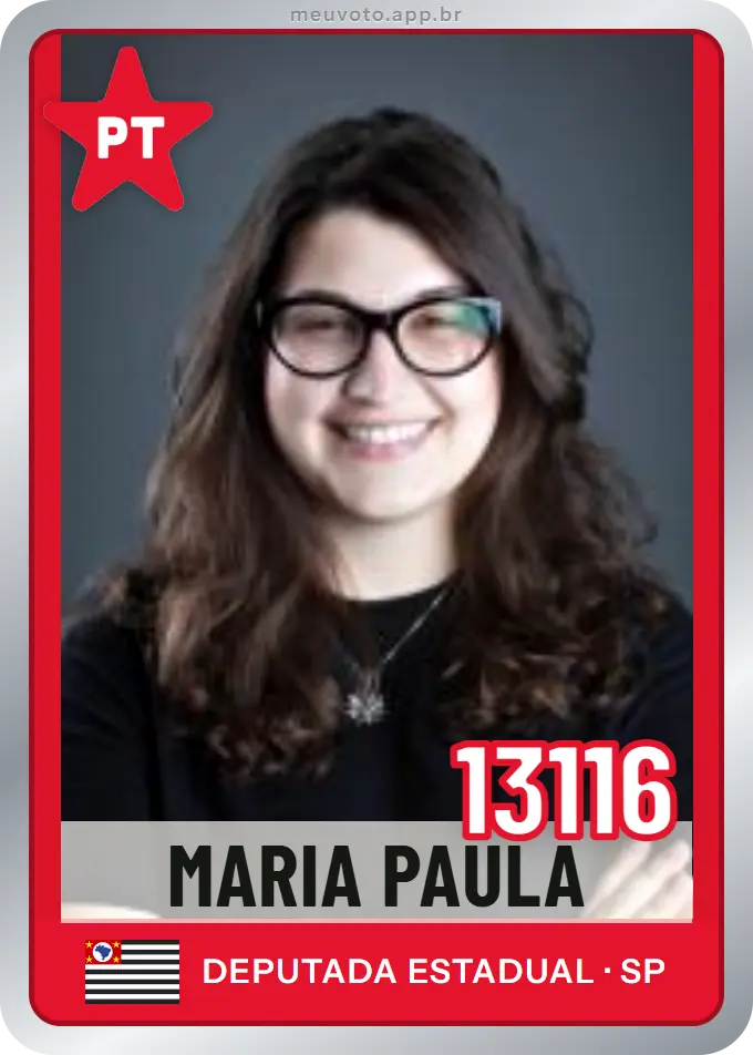 Carta de Maria Paula, número 13116, PT