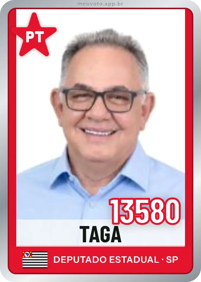 Carta de Taga, número 13580, PT