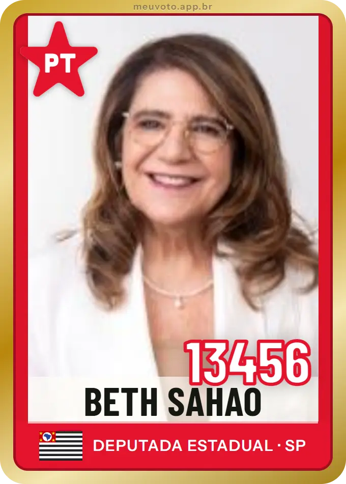 Carta de Beth Sahao, número 13456, PT
