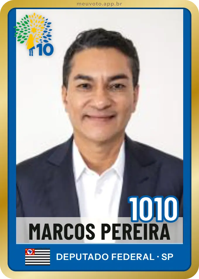 Carta de Marcos Pereira, número 1010, Republicanos