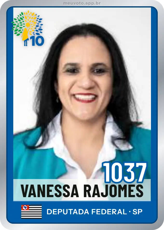 Carta de Vanessa Rajomes, número 1037, Republicanos