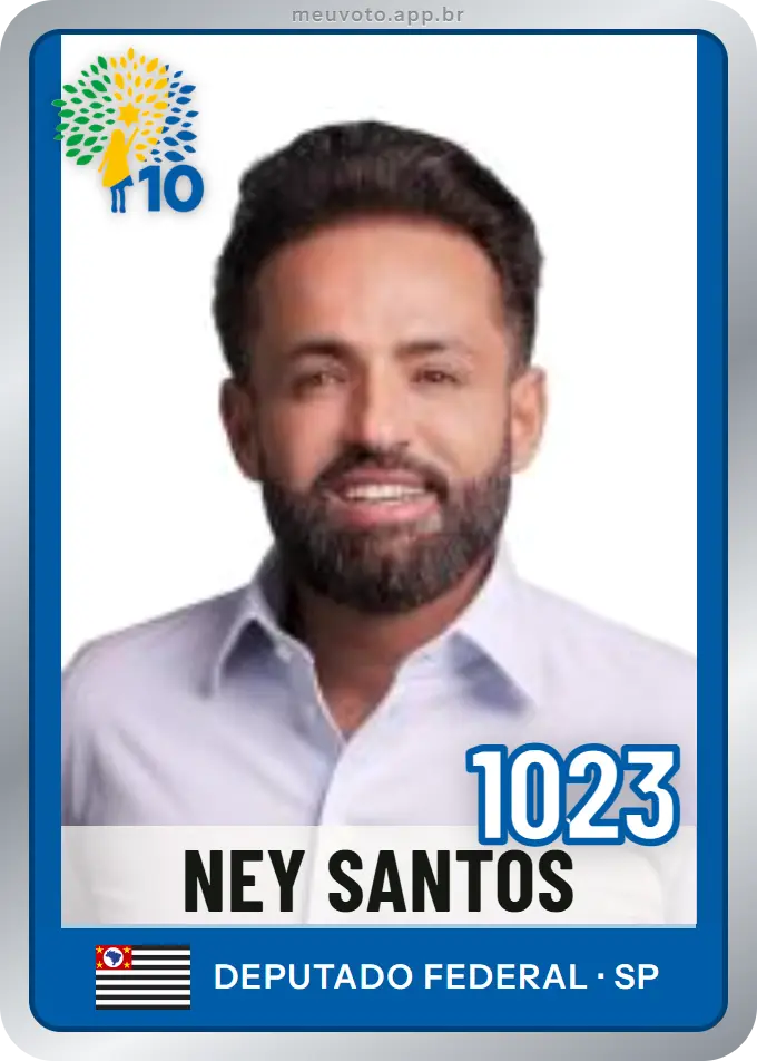 Carta de Ney Santos, número 1023, Republicanos