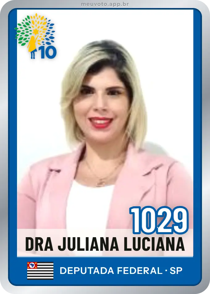 Carta de Dra Juliana Luciana, número 1029, Republicanos