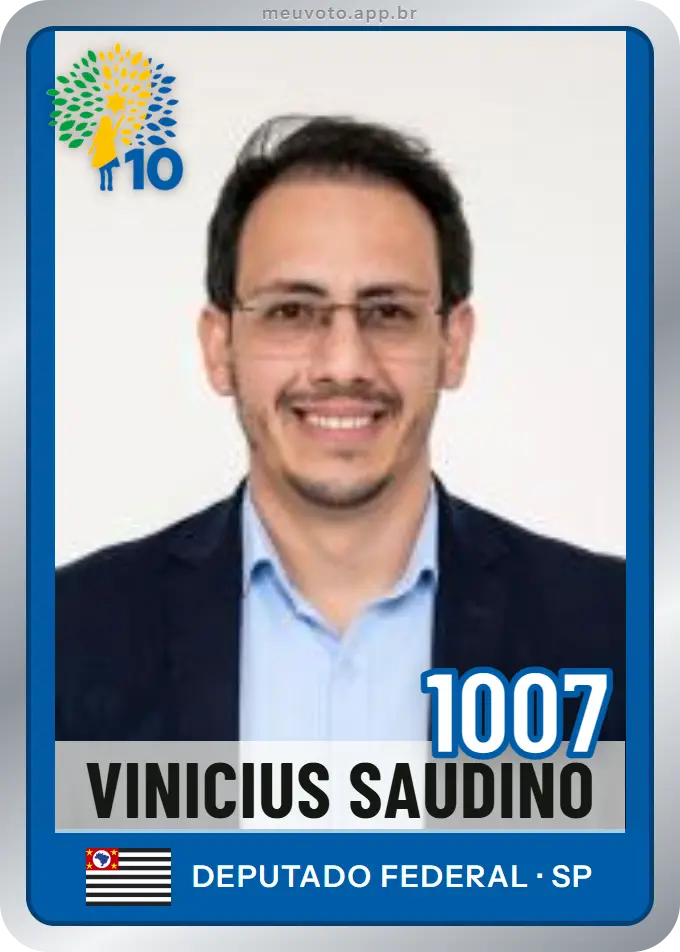 Carta de Vinicius Saudino, número 1007, Republicanos