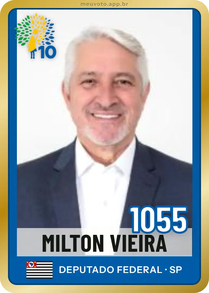 Carta de Milton Vieira, número 1055, Republicanos