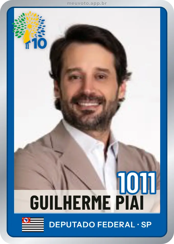 Carta de Guilherme Piai, número 1011, Republicanos
