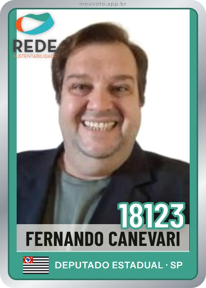 Carta de Fernando Canevari, número 18123, Rede