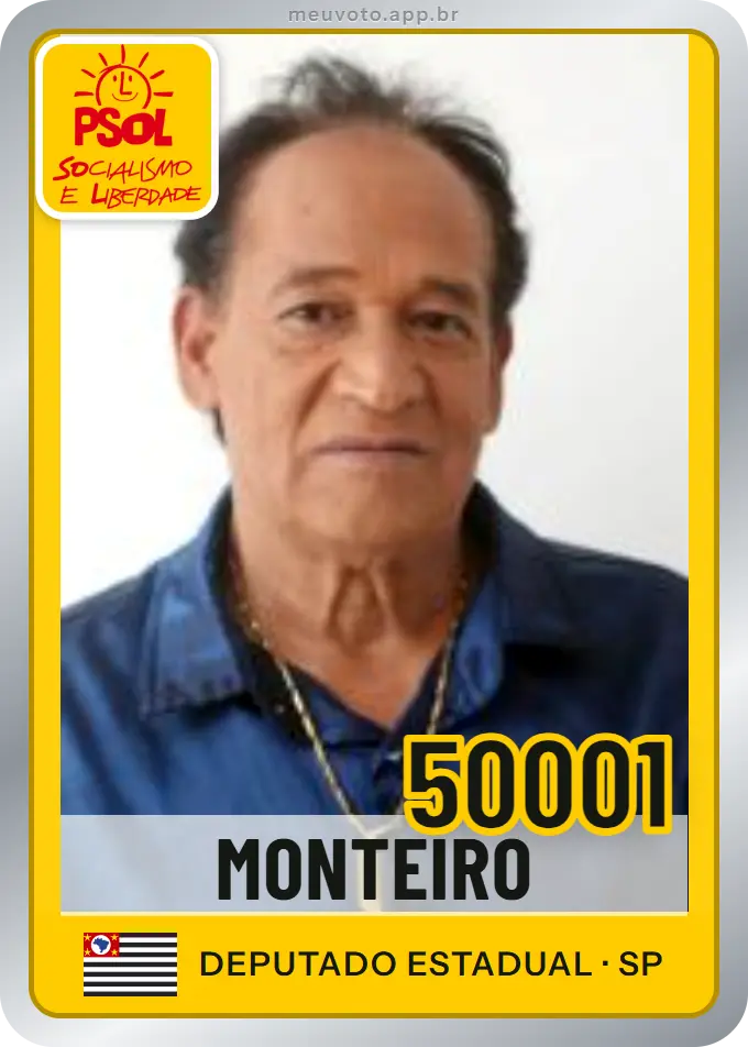 Carta de Monteiro, número 50001, PSOL