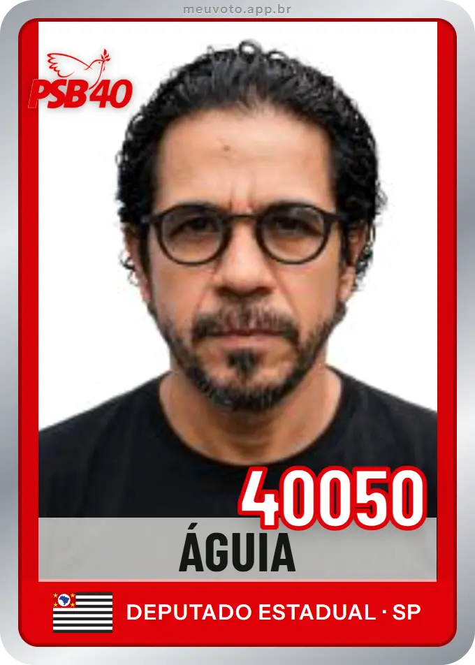 Carta de Águia, número 40050, PSB