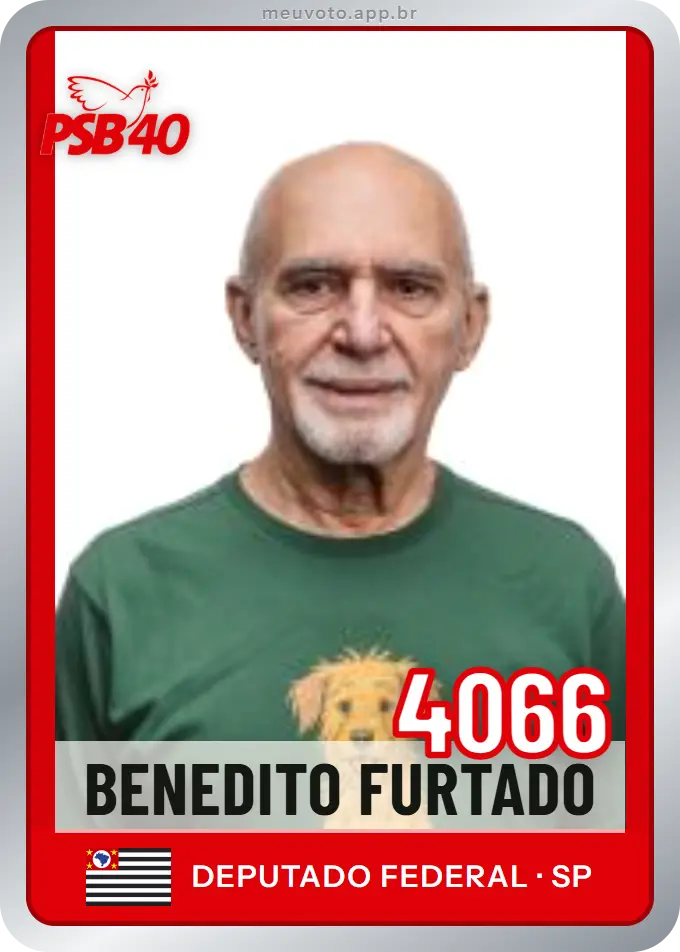 Carta de Benedito Furtado, número 4066, PSB