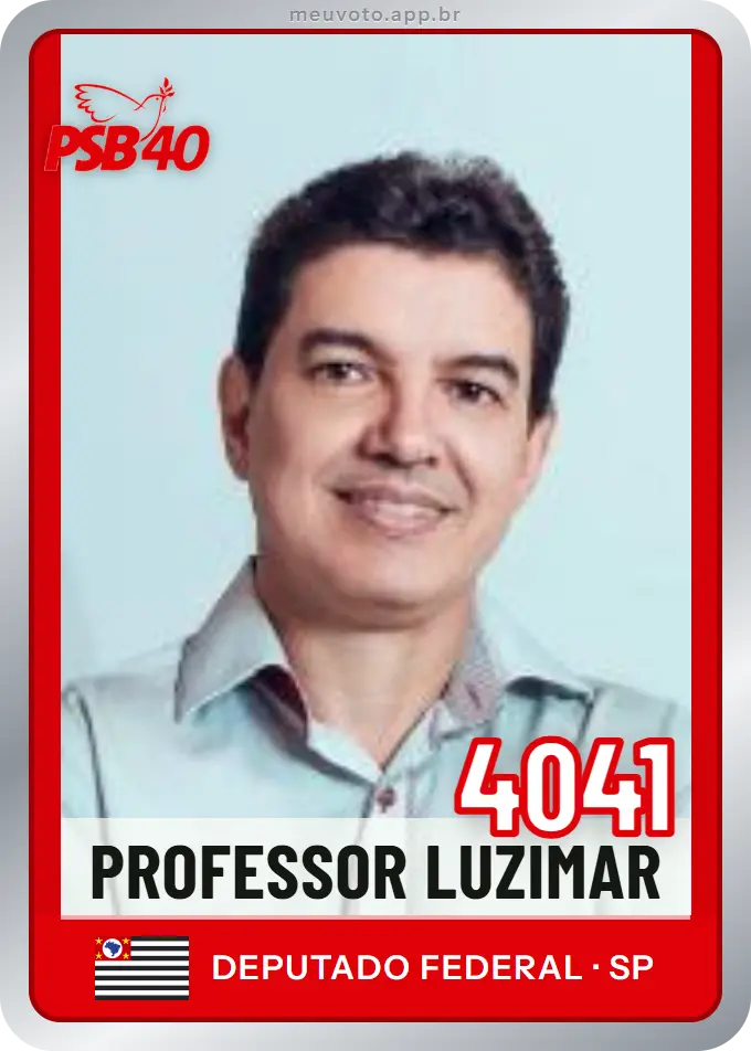 Carta de Professor Luzimar, número 4041, PSB