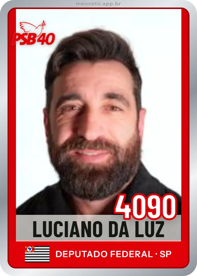 Carta de Luciano da Luz, número 4090, PSB