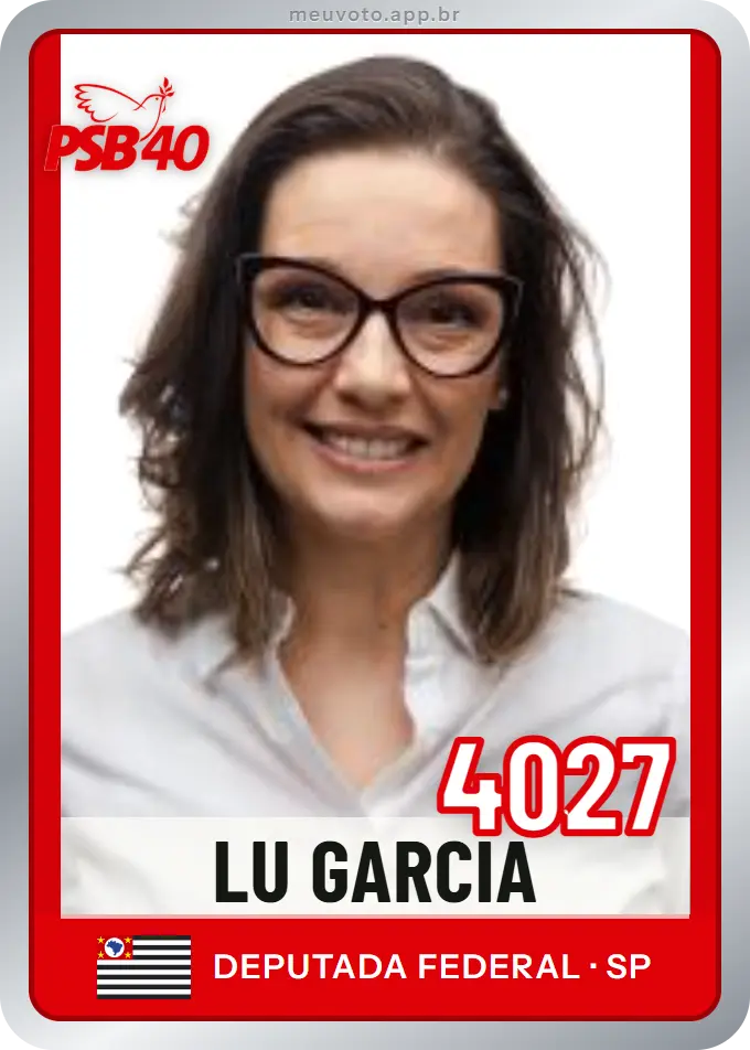 Carta de Lu Garcia, número 4027, PSB