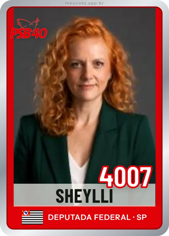 Carta de Sheylli, número 4007, PSB