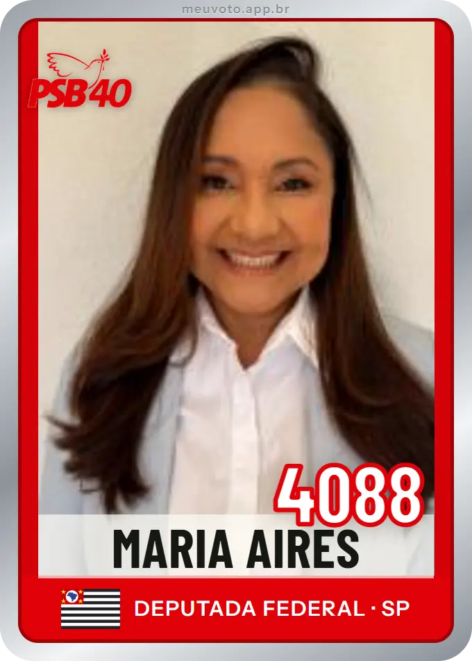 Carta de Maria Aires, número 4088, PSB