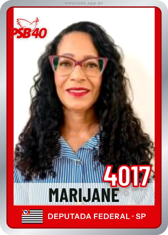 Carta de Marijane, número 4017, PSB