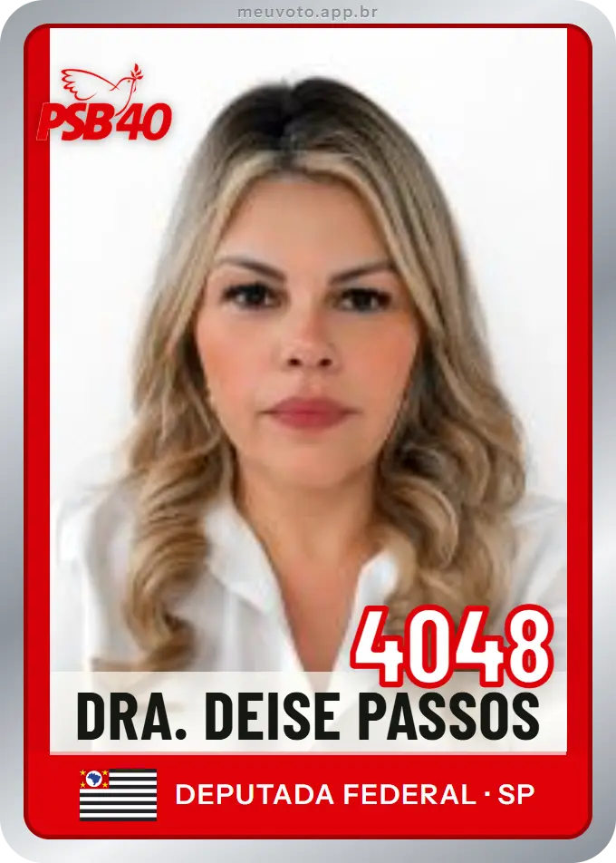 Carta de Dra. Deise Passos, número 4048, PSB