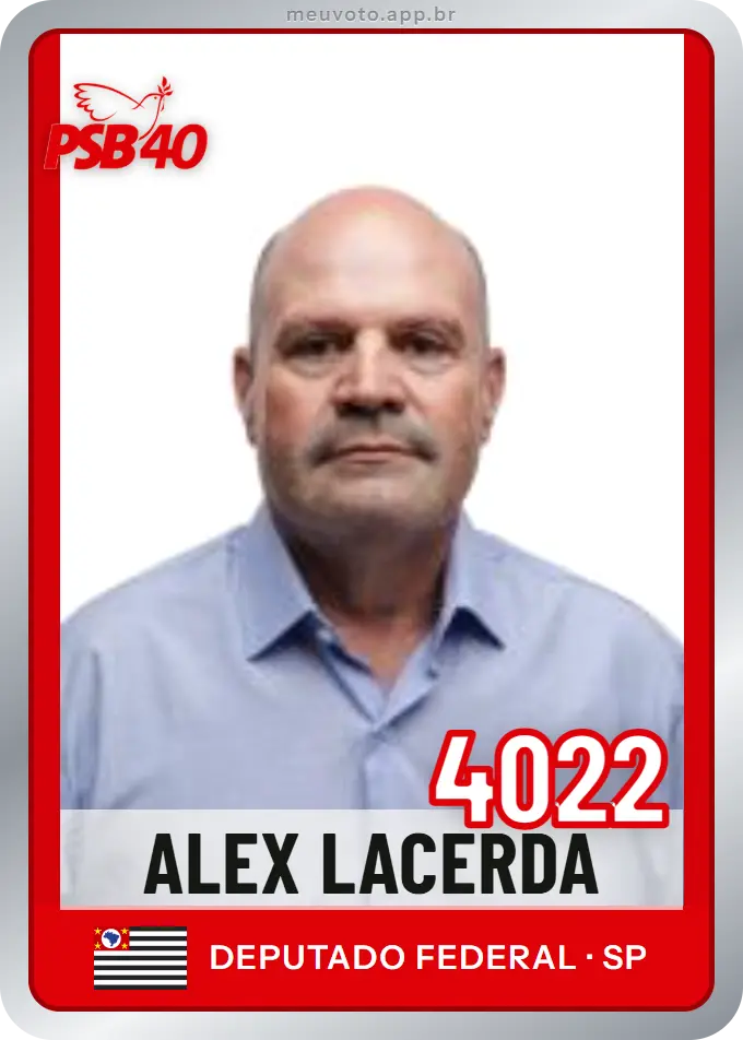 Carta de Alex Lacerda, número 4022, PSB