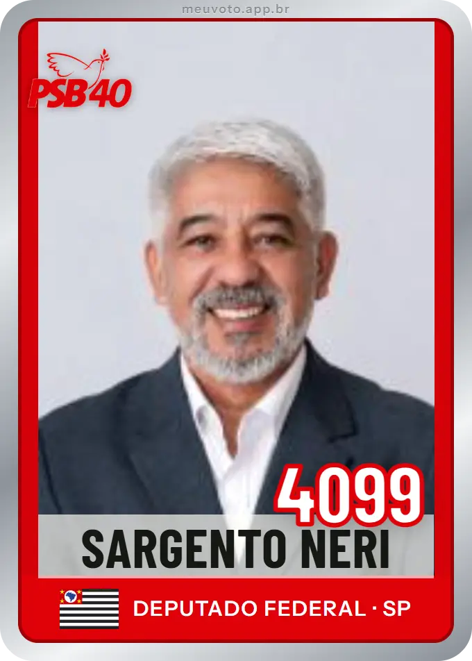 Carta de Sargento Neri, número 4099, PSB