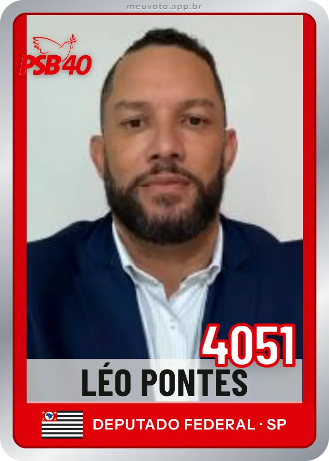 Carta de Léo Pontes, número 4051, PSB
