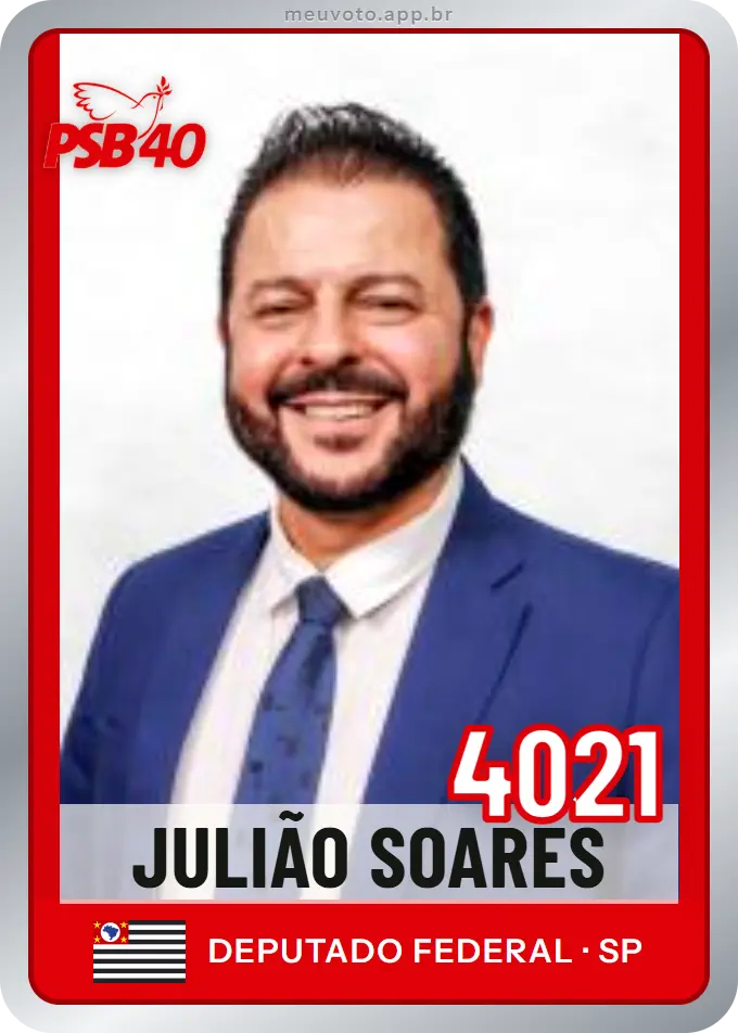 Carta de Julião Soares, número 4021, PSB