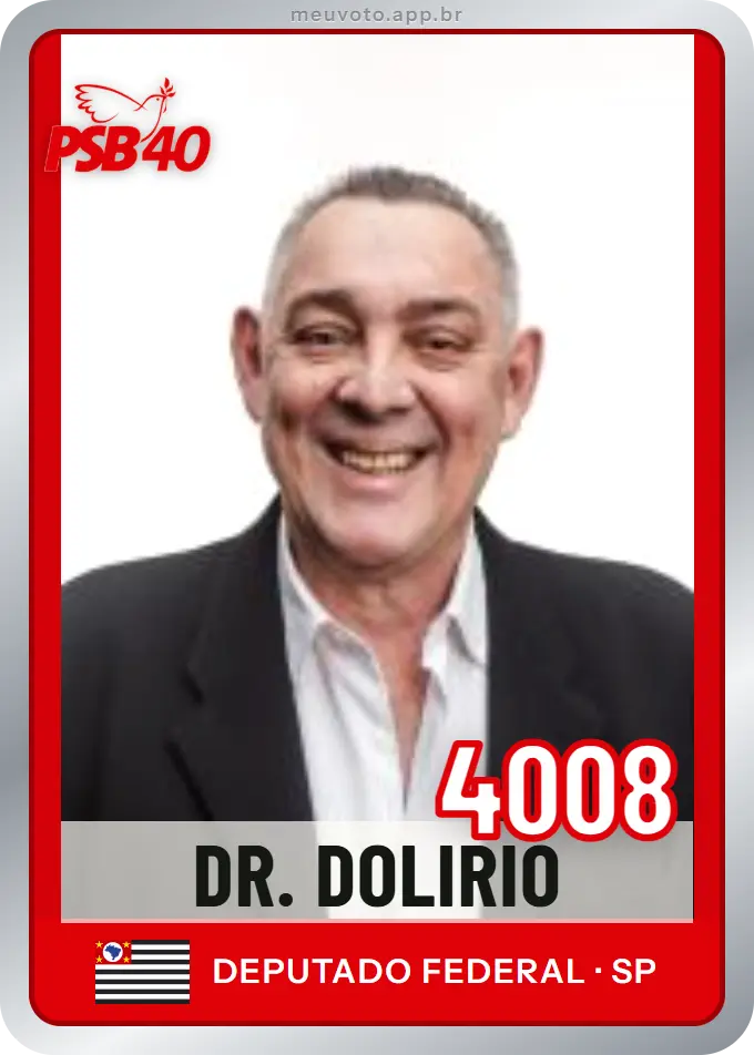 Carta de Dr. Dolirio, número 4008, PSB