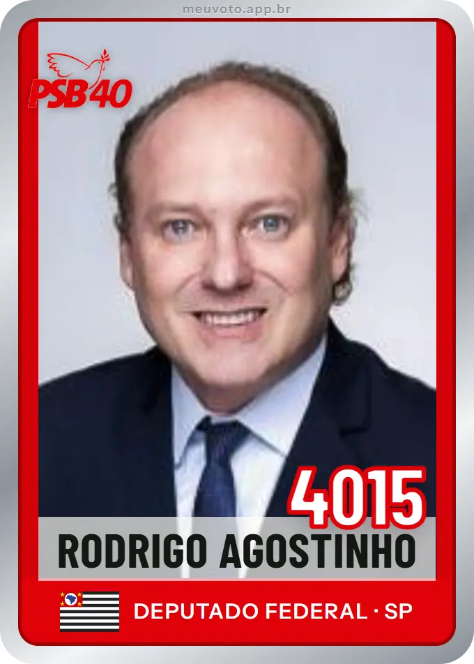Carta de Rodrigo Agostinho, número 4015, PSB
