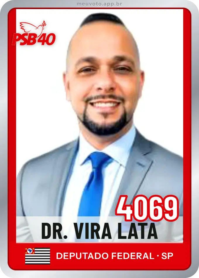 Carta de Dr. Vira Lata, número 4069, PSB