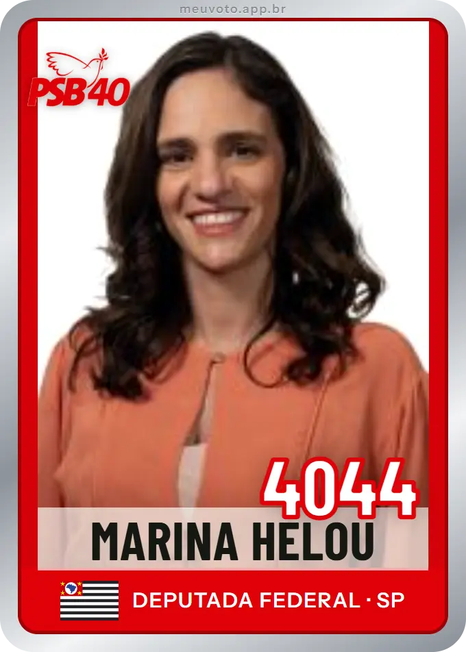Carta de Marina Helou, número 4044, PSB