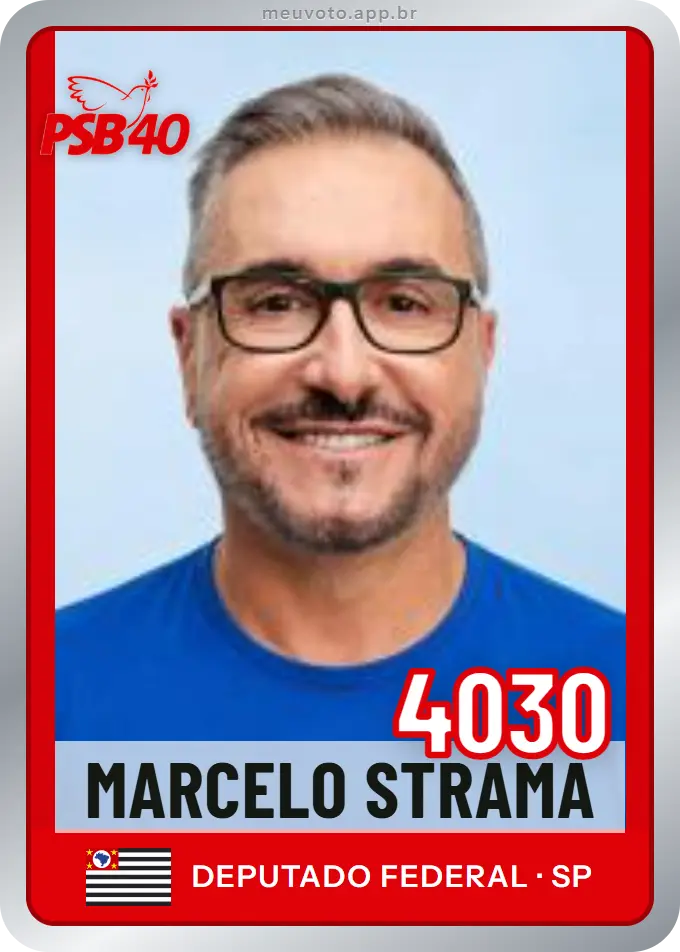 Carta de Marcelo Strama, número 4030, PSB